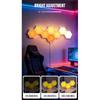 Hexagon Smart RGB Wall Light USB Color Changing Ambient Night Light DIY Mode Music Rhythm Sync APP Control for Game Room Bedroom