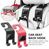 Car Seat Back Dual Head Hook Multifunctional Holder Hooks For BMW X1 X3 E39 E46 E30 E36 E87 E60 E90 F26 G02 E70 F15 E53 G05 E71 Fy2