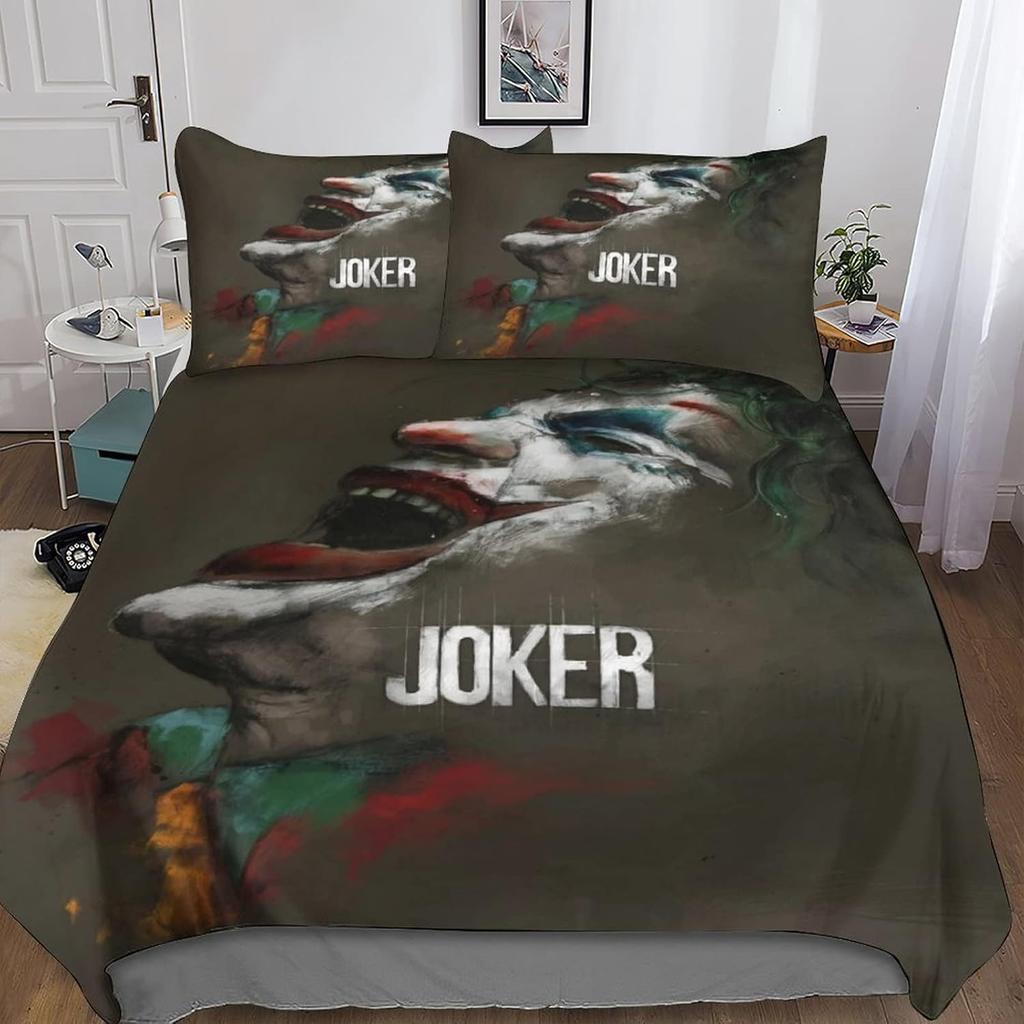 Joker Origin Film Bettwäsche Sets Exquisites Bettwaren Set Joker Romeo Bettdecke Set Bettwäsche Set Luxuriöses Geburtstagsgeschenk