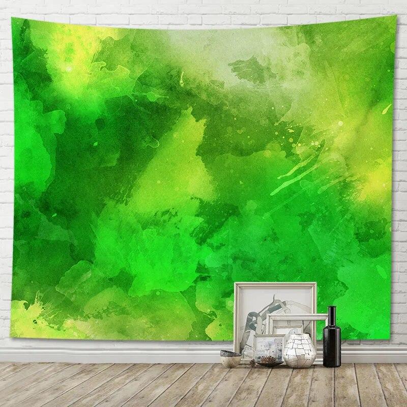 Tapestry Gradient Watercolor Background Home Living Room Decoration Hanging Cloth