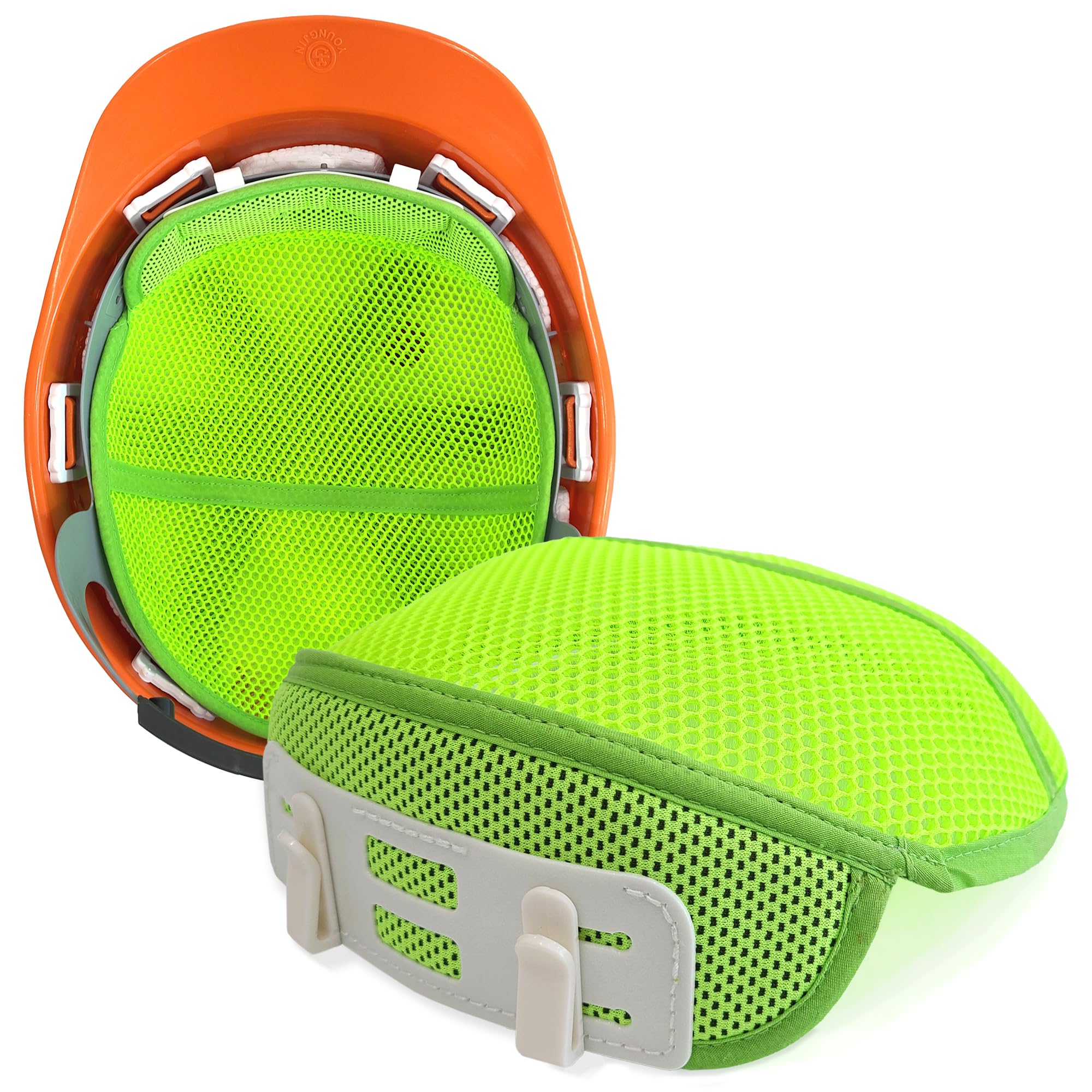 

Комплект из 3 штук Внутренний впитыватель пота для шлема Охлаждающая внутренняя шапочка Экстремальная жара Предотвращение теплового удара Защита головы Защитное оборудование Монтажный Внутренний Впитывает