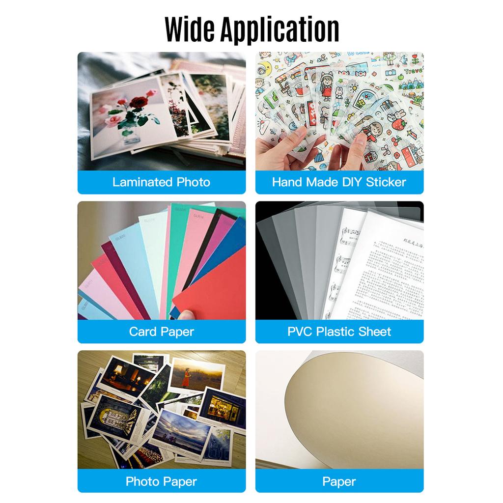 KW trio Mini Tragbarer Papierschneider Bastelpapierschneider 6,3 Zoll Schnittlänge mit geradem Schneidkopf Skalendesign