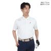 Bridgestone Golf AGM08A Men's Short Sleeve Golf Shirt, White