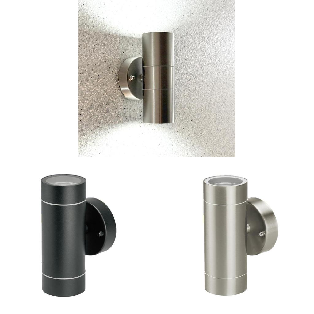 Modern Stainless Steel Outdoor Wall Light With Waterproof Design And Dimmable Led For Garden And Porch Lighting