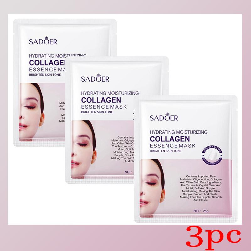 Deep Collagen Faded Wrinkle Facial Mask Reduce Fine Lines Firm Skin Moisturizing Brightening Smooth Skin Care Korean Cosmetics