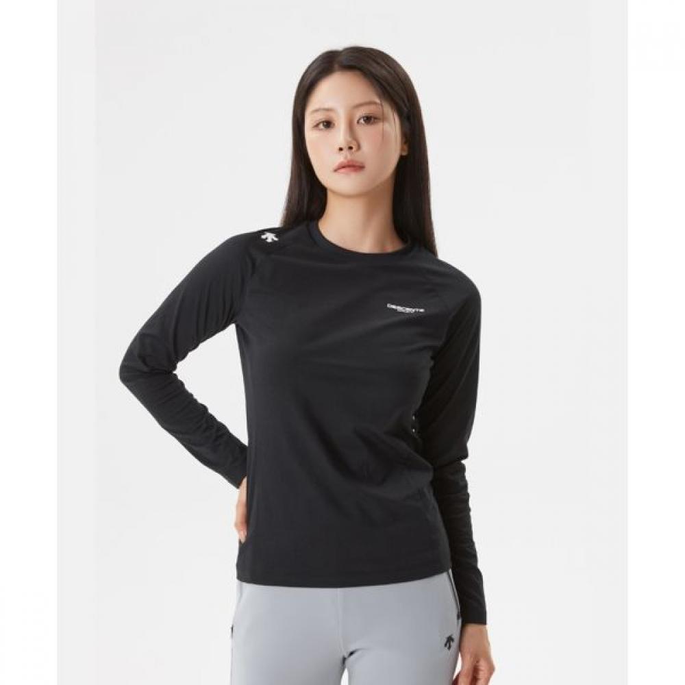 

Футболка с длинным рукавом DescenTe Tough STandard, черная BLK0BLACK/85