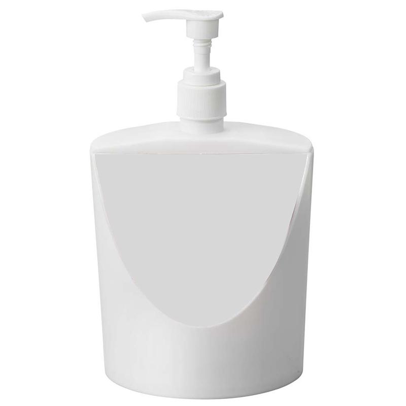 

Переносные дозаторы мыла для ванной комнаты, многоразовый держатель для лосьона, шампуня, геля для душа, переносной дорожный дозатор, пустая бутылка для ванны белый
