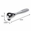 Tone RH3HQS Short Ratchet Handle (Quick Turn/Hold Type), 9.5mm (3/8") Drive