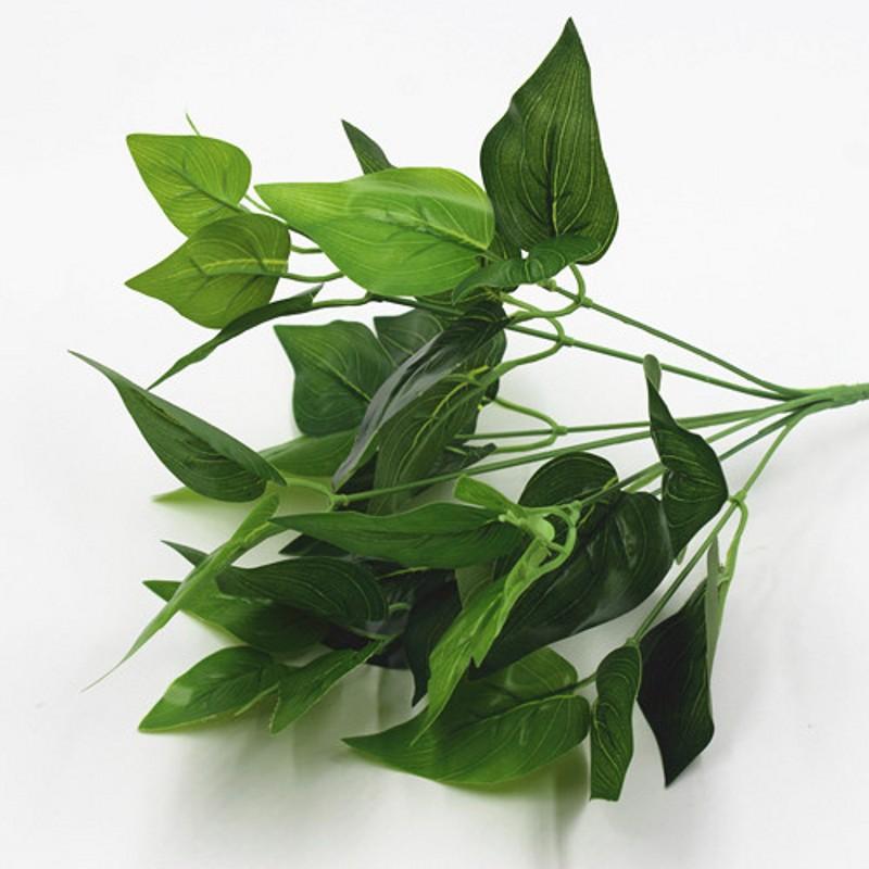 Artificial Leaves Branches Simulation Green Plant Home Decoration