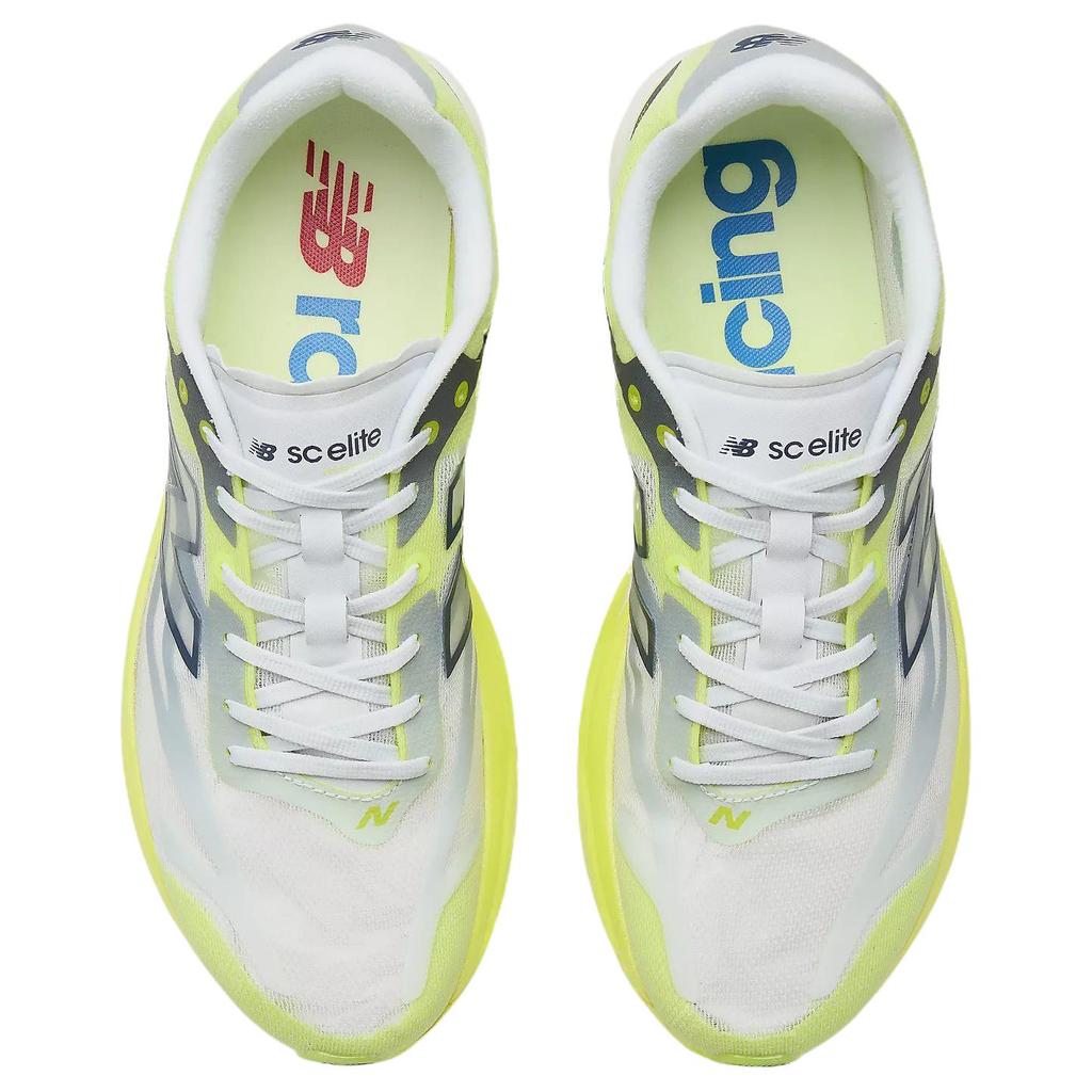 New Balance SuperComp Elite V6 Running Shoes Men's Low Top White Yellow MRCEL598
