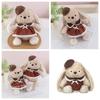 Stuffed Animal Bunny Plush Toy Sleeping Pillow Stuffed Rabbit Walnut Rabbit Doll  Animal Lovers