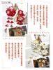 JZOON Handmade Red Hair Ornament with Perfect for and other Japanese and Weddings Tsumami-zaiku Bells, Shichi-Go-San, Coming-of-Age Ceremonies,