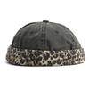 Washed Docker Beanie Brimless Cap Hat Without Visor Solid Color Retro Vintage Street Style Spring Autumn Outdoor Gorras