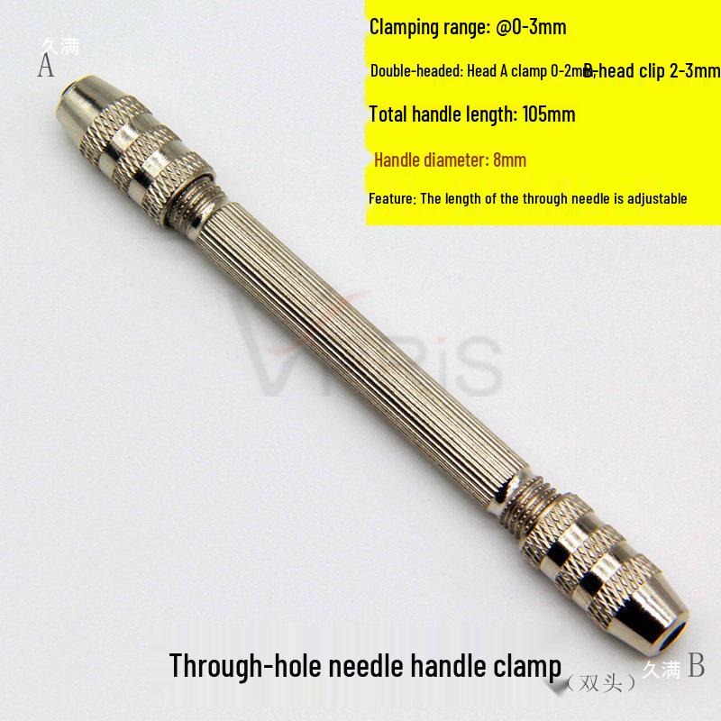 Ultra-Fine 0.10mm Stainless Steel Nozzle Unclogging Needle