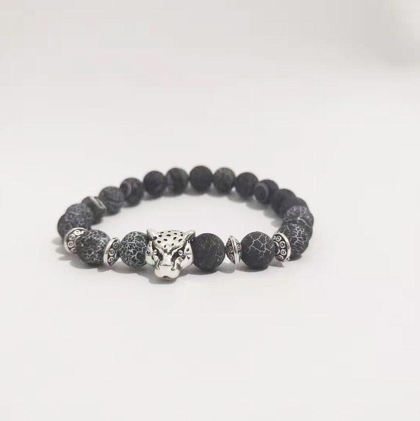 European and American Fashion Leopard Head Bracelet - New Style Jewelry