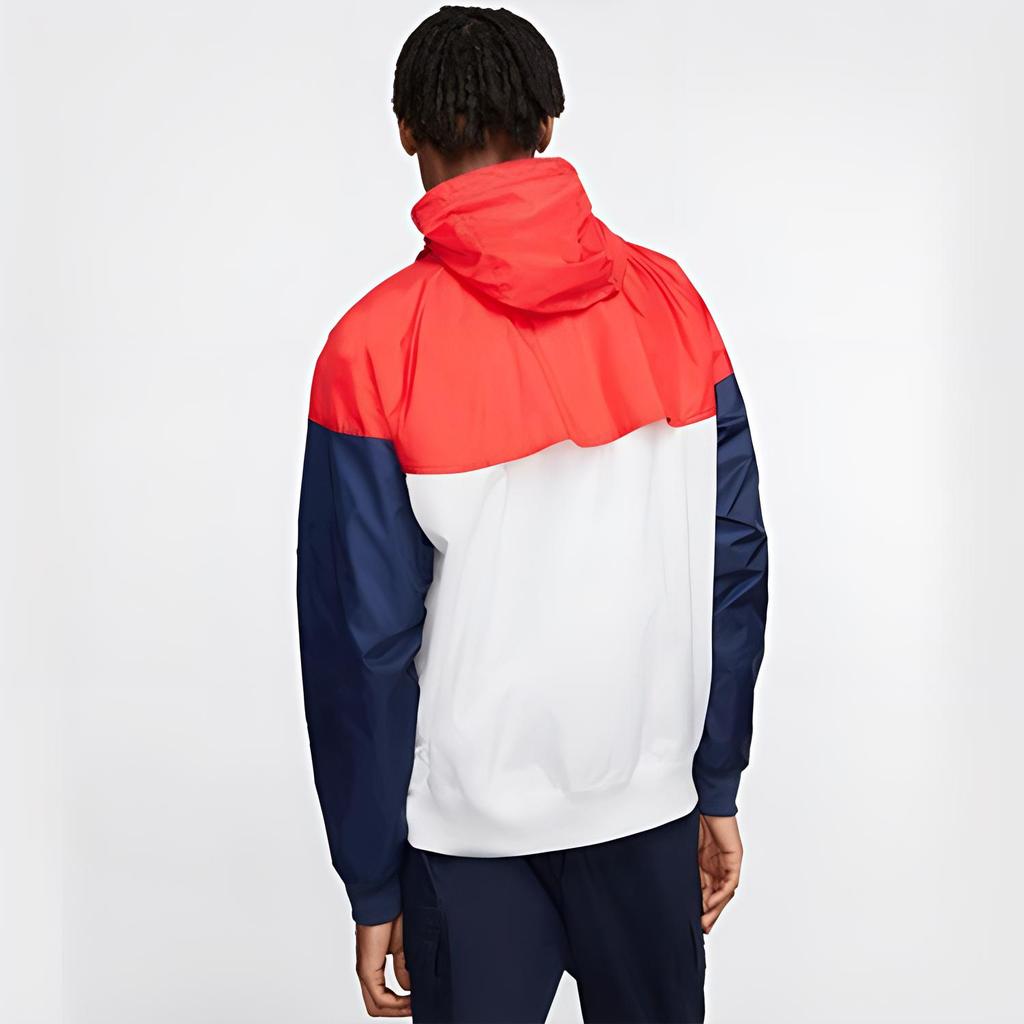Nike Jackets Men's Red White Hooded Moderate Other AR2192-104