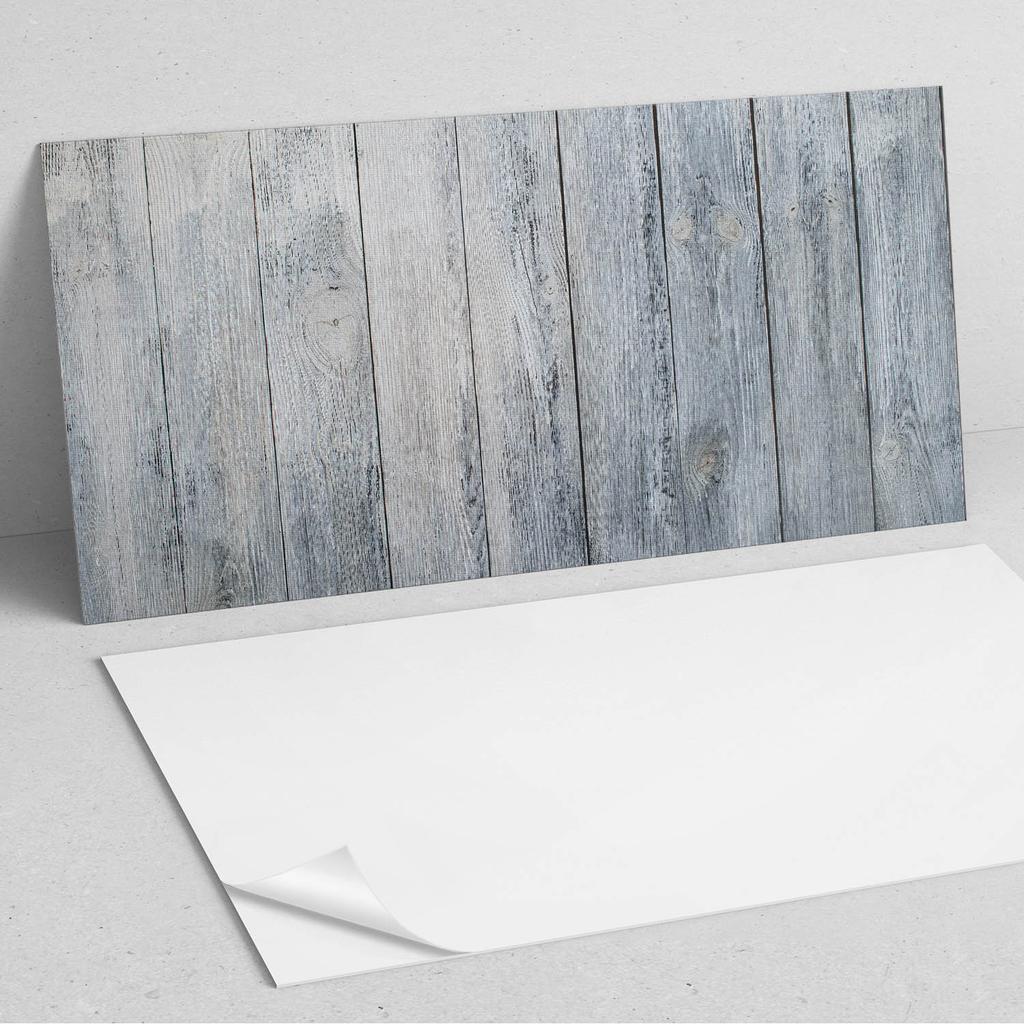 Panel Winylowy Z Dekorem Do Kuchni Lub Łazienki 120X60 Cm Deska Drewniana W Układzie