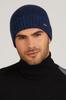 Bafo Men' Cap in Navy Blue Melange