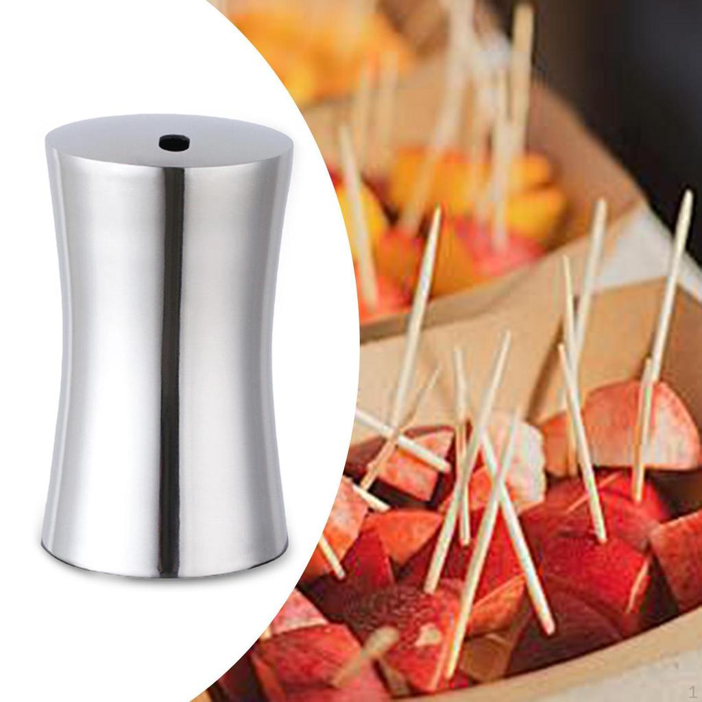 Velkokapacitní nerezová párátka na večírky, ideální do kuchyně a restaurace.