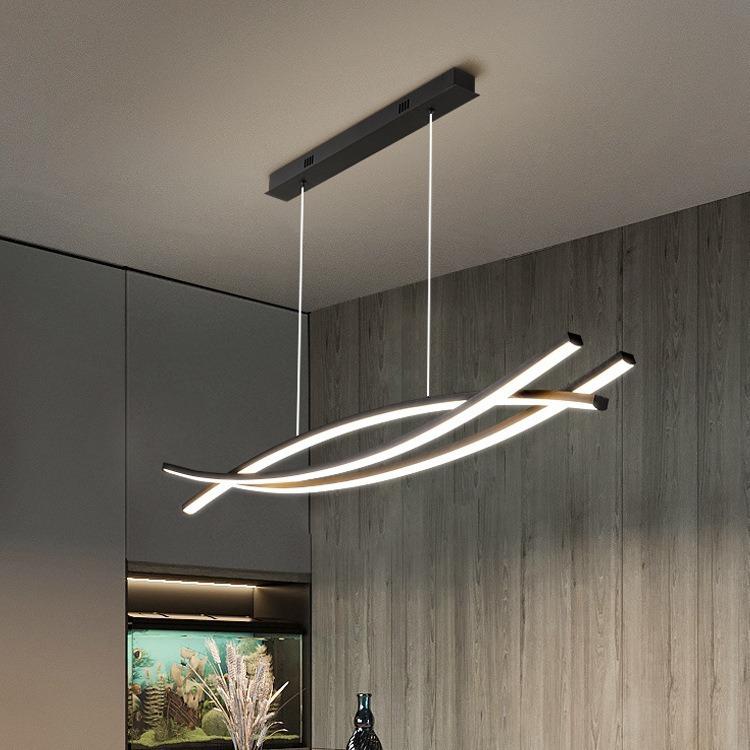 

Современный скандинавский подвесной светильник в виде арки для обеденного стола или барной стойки Tri-color Lighting 220V