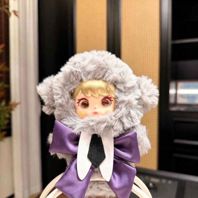 Cartoon Cute Vinyl Face Plush Doll Pendant Keychain Backpack Hangings Decoration Gifts