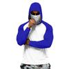 Men's Athletic Hoodies Long Sleeve Fishing Shirts for Men Men's Dry Fit Long Sleeve Active Hoodie Sun Fishing Hoodie with Face
