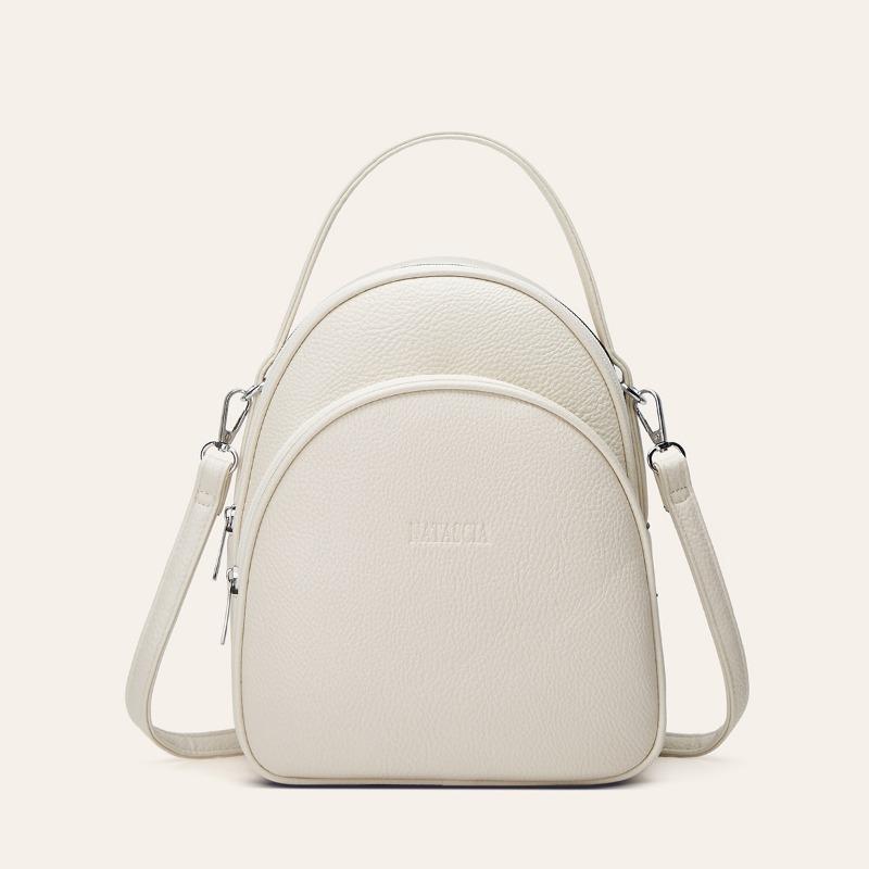 Backpack Fashion All-in-one Solid Color Hand Bill Shoulder Bag Mini Women's Small Backpack
