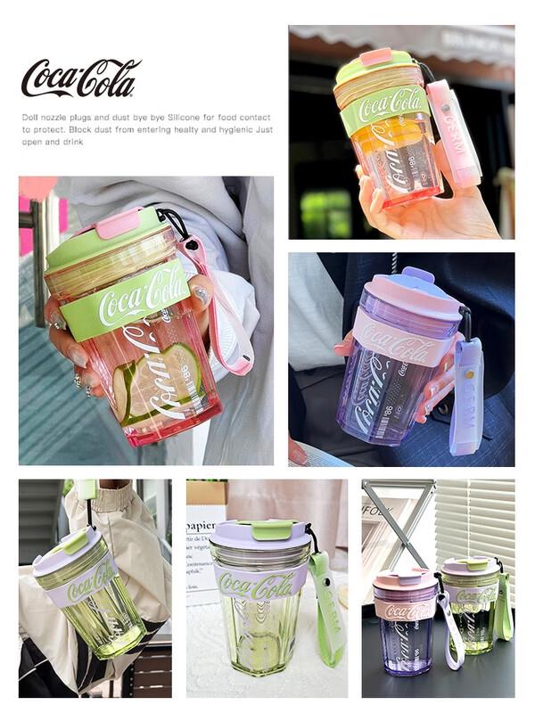 Grenii Coca-Cola Perilla Peach Scented Stainless Steel Water Bottle