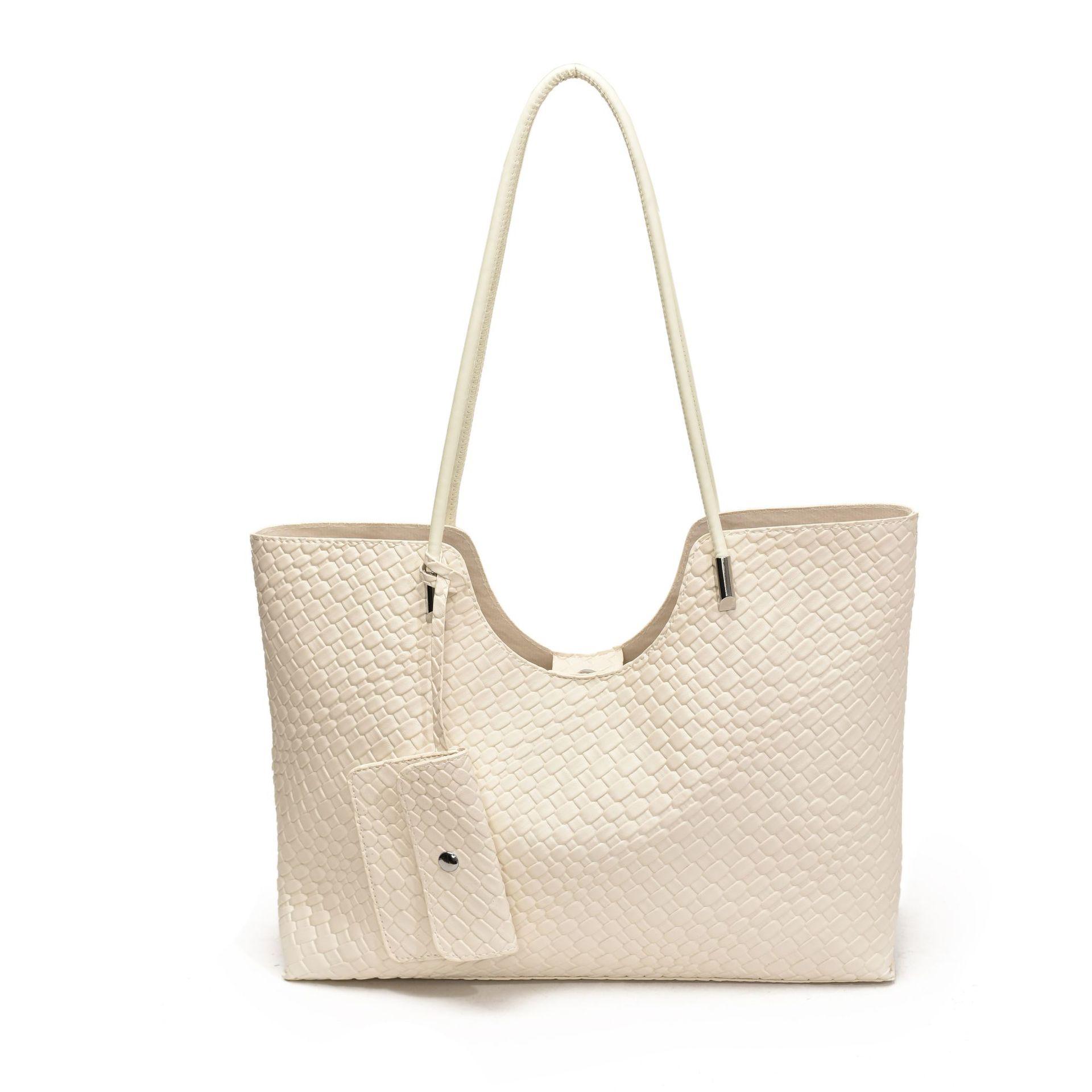 Retro Simple Texture Fashionable Bucket Bag Niche Casual Women s Mother-child Backpack Single-shoulder Cross-body Trend 41x10.5x26.5