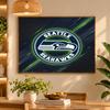5D Diamond Painting Seattle Seahawks DIY Full Drill Diamond Art Kit Home Decoration