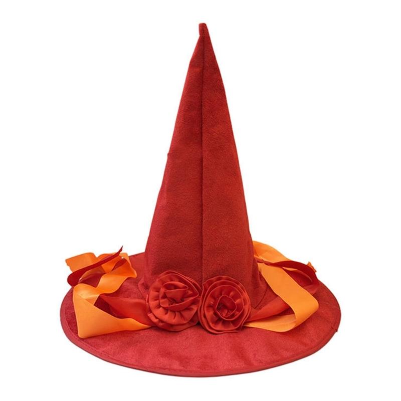 Lightweight Pointed Witch Hat With Stylish Design Halloween Costumes Accessories Comfortable Clothing Accessory