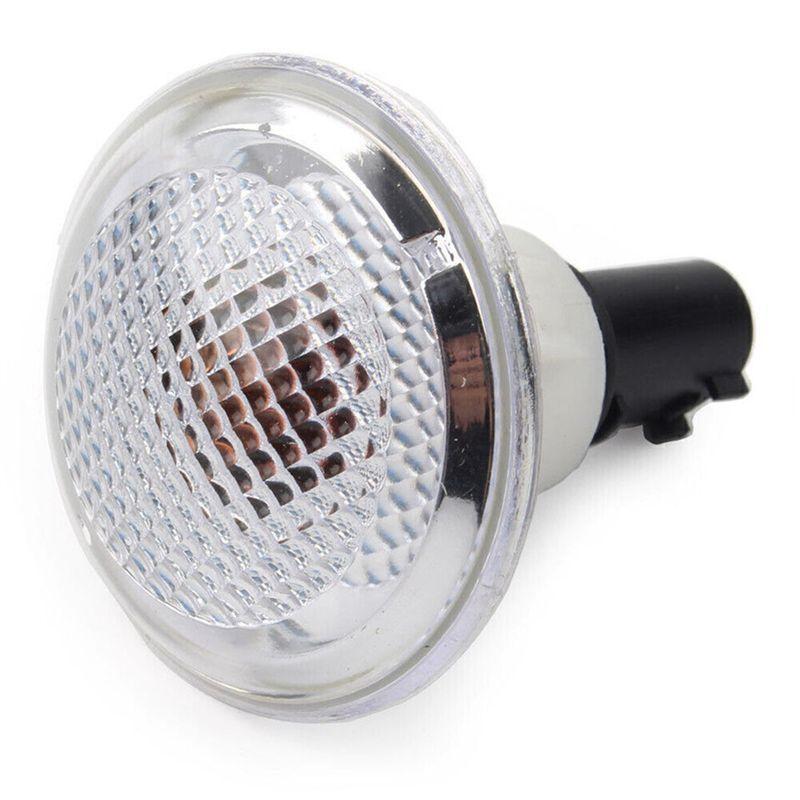 2Pcs Fender Side Marker Lights XGB500020 For Land Rover Range Rover L322 03-12 Turn Signal Repeater Lamp Lens Housing