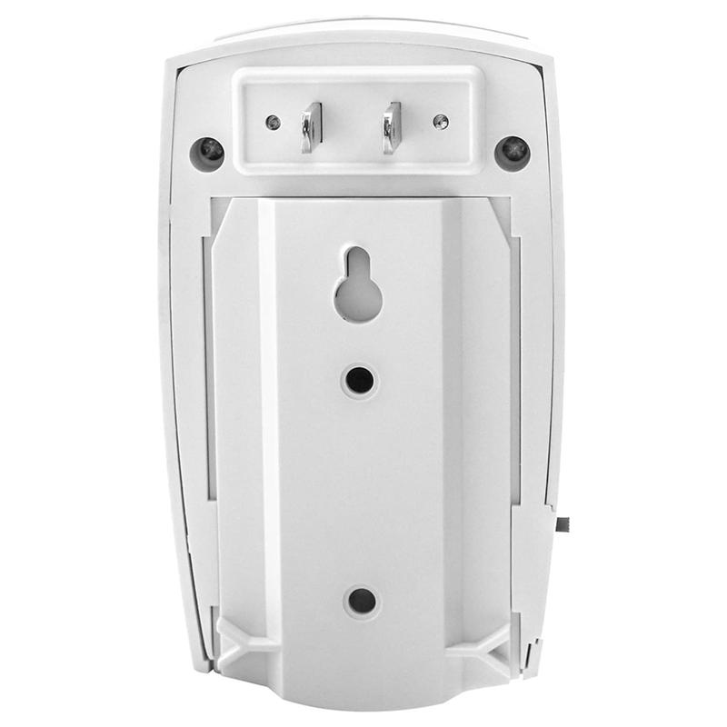 B03B-1 Piece Power Failure Alarm, 118 Db Loud Siren White With LED Light 110V To 220V, Off/On Alert, US Plug