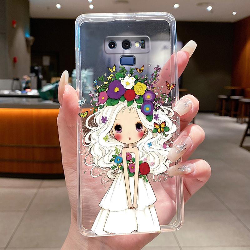 Casing For Samsung Galaxy Note 9 Note 8 Luxury Dragon Cute Cool Boys Girls Transparent Silicone Soft TPU Phone Case Back Cover
