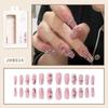 24 Pieces of Nail Stickers - Complete Set of Detachable Artificial Nails. Wearable Handmade Nail Clips