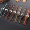 Echtes Kalbsleder Armband 20mm 22mm 24mm 26mm für Panerai Ersatzgürtel Lederarmband für Galaxy Watch 6 5 Zubehör