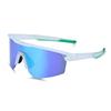 Breed Nyxon Polarized Mens Sunglasses White Blue