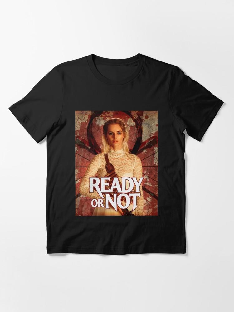 Ready Or Not 2 Hier komme ich 2026 Horror-Komödie Film T-Shirt Weiche Baumwolle DTG Druck T-Shirt Geschenk für Horror-Fans Fd Etsy Irland