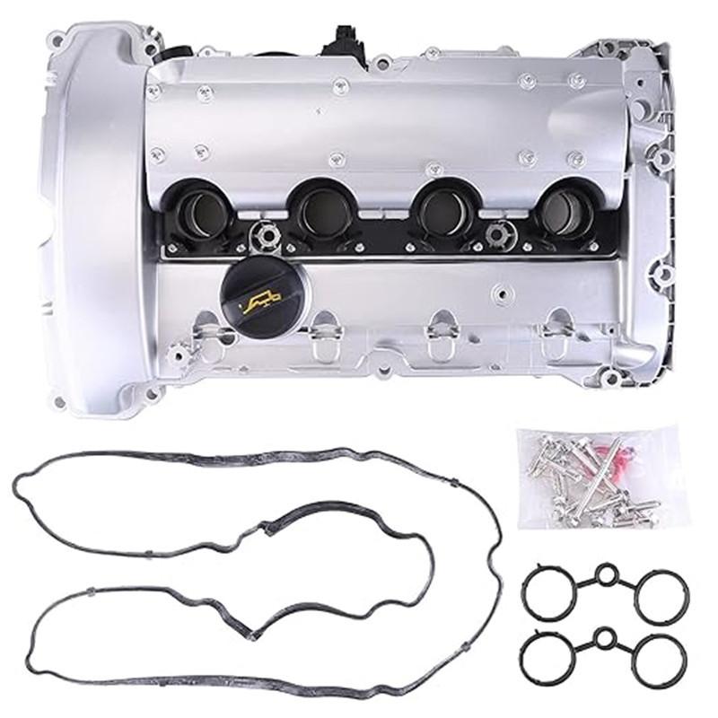 Brand New Aluminium Engine Valve Cover w/Gasket 11127646555 11127585907 For Mini Cooper JCW R55 R56 R57 R58 R59 N14 1.6L 07-12