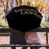 Moonlit Secrets Shadows Folding umbrella Suitable for all seasons Umbrella travel Three folds Umbrella