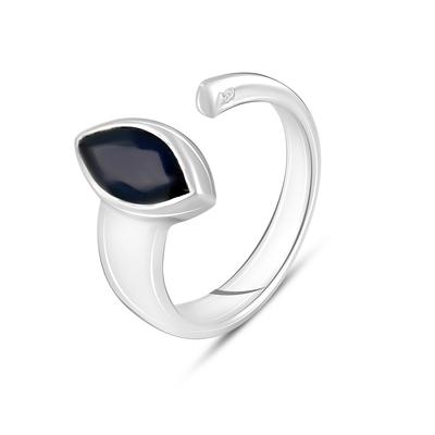 Silver Ring with Natural Sapphire 1.757ct (2112815) 3.42 Gr. 925 Samples