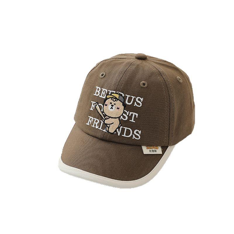 Baby Hat Spring and Autumn Thin Korean Version Boy Baseball Cap Cute Sun Protection Hat Summer Baby Baseball Cap