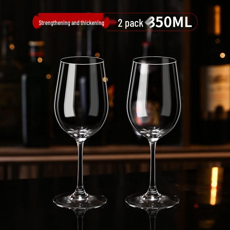 ZISIZ Handmade Crystal Red Wine Glass & Decanter Set