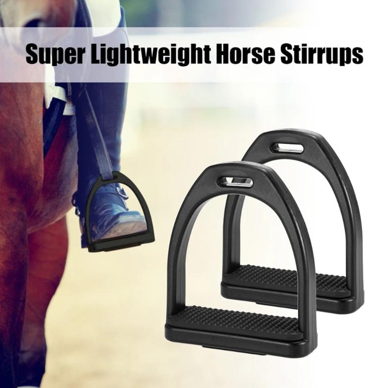 Durables Plastic equestrians Stirrups Slip Rubber Inserts For Safety And Comforts