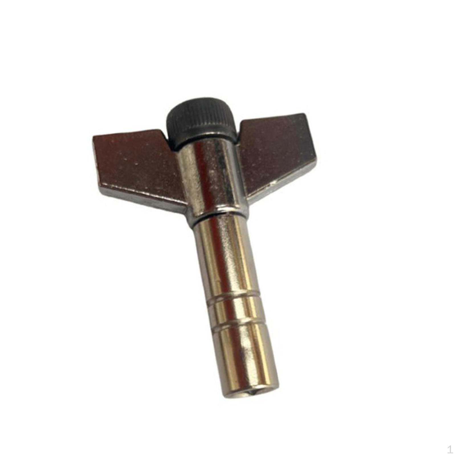 

Ключ для настройки барабана, прочный металлический ударный инструмент, подарок барабанщику, простой в использовании, универсальный