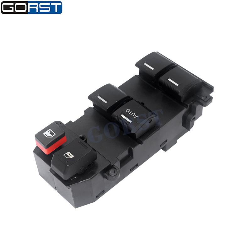 Передний Левый Главный Выключатель Управления Стеклоподъемниками 35750-SWA-K01 для Honda CR-V 2.4L L4 2007-2011 Автомобильная Автозапчасть 35750SWAK01 35750-SWA-K01