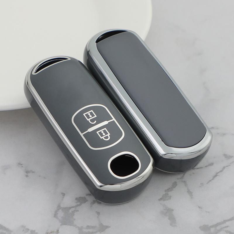 Mazda Axela 2-Button Key Case for CX-4, CX-30, Mazda 6 Atenza, Mazda 3, Xingcheng, Ruiyi
