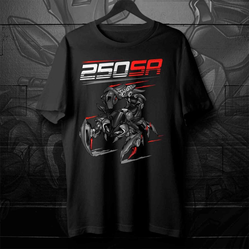 חולצת טי CFMoto 250SR S לרוכבי אופנועים