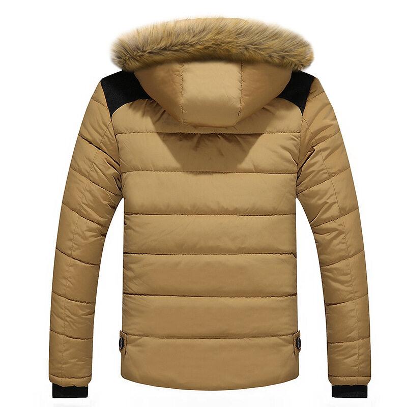 Männer Warme Winter Jacke Dicke Warme Parka Fleece Fell Kapuze Jacke Outdoor Sport Mantel Wandern Camping Trekking Skifahren