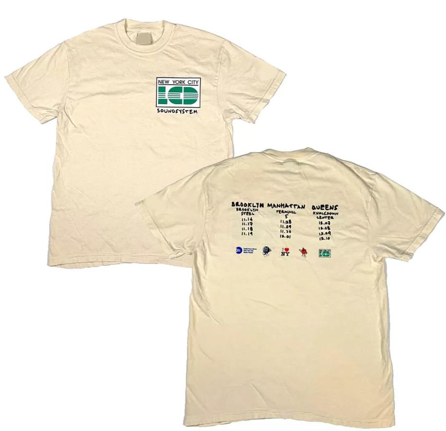 LCD Soundsystem - 2023 Tri Boro Tour Gift For Fan T-shirt, Size S-4XL